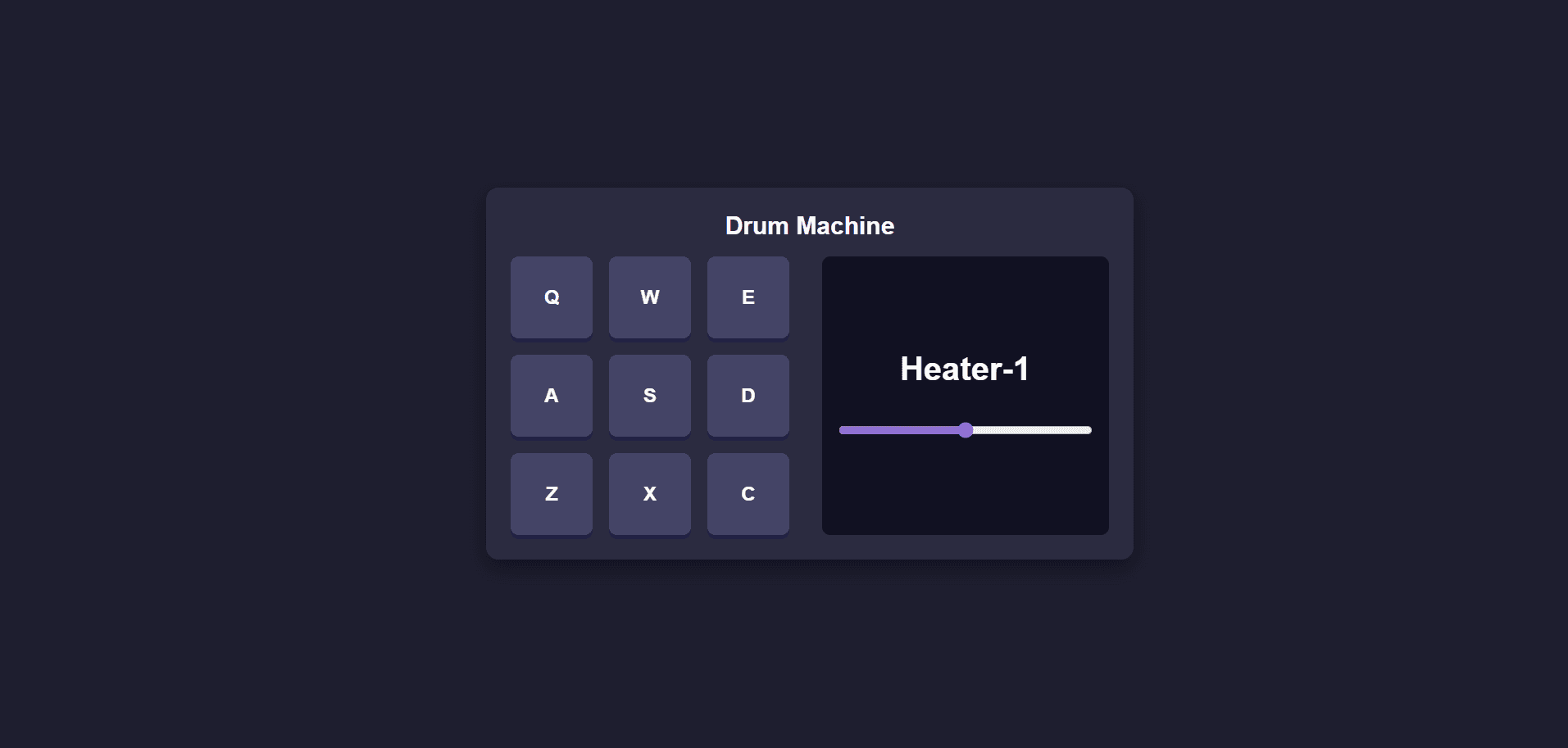 Drum Machine screenshot