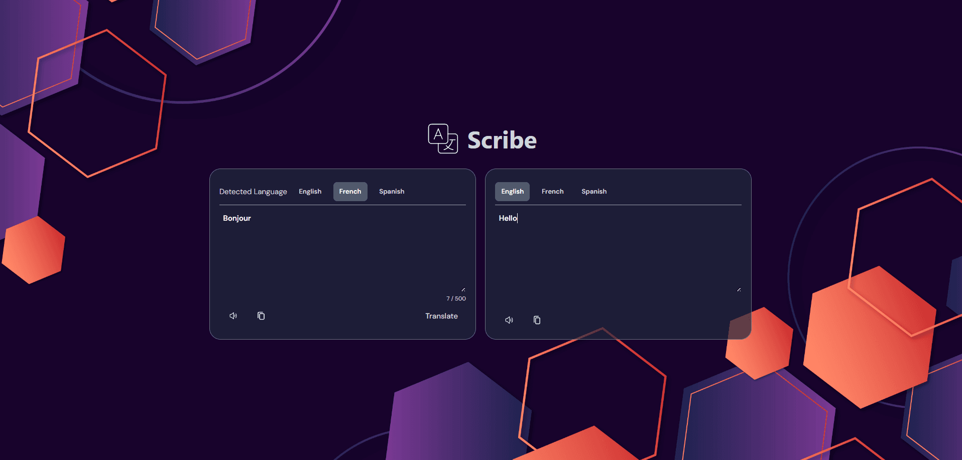 Scribe screenshot
